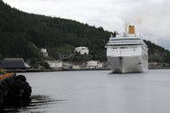 MV Oriana arrives Trondheim harbour mid-June 2012.